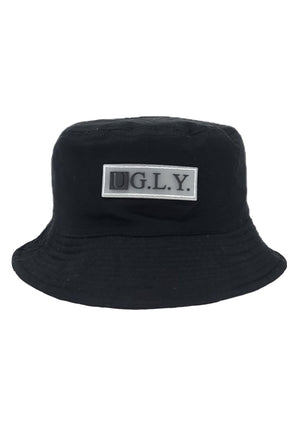 Black Reverse Bucket Hat