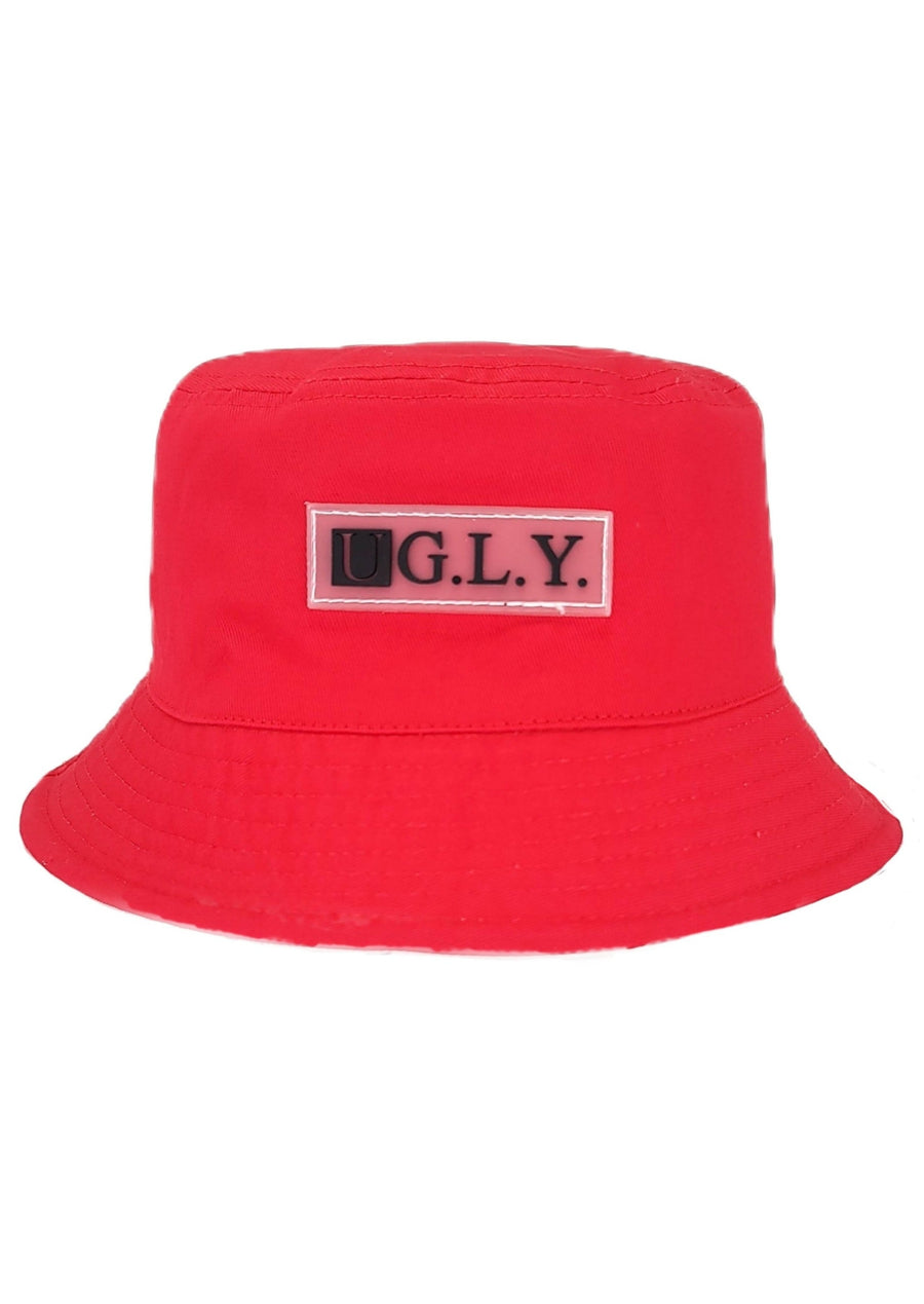 Red/White Reverse Bucket Hat