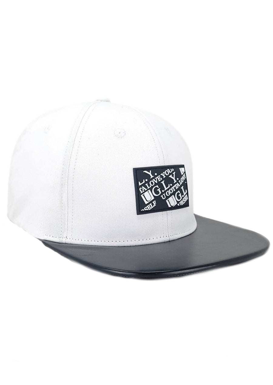 White Fitted Hat